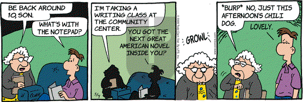 Lola on Monday May 4, 2009 Comic Strip