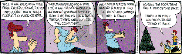 The Buckets on Monday November 17, 2014 Comic Strip