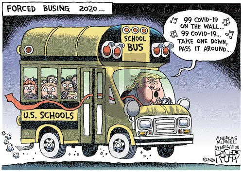 Rob Rogers on Thursday July 9, 2020 Comic Strip