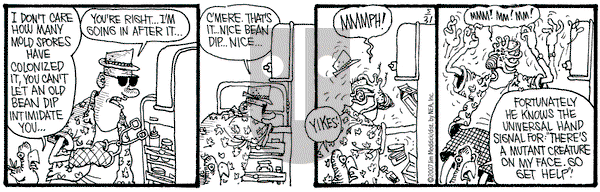 Monty on Thursday May 31, 2007 Comic Strip