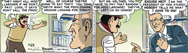 Alley Oop on Wednesday July 23, 2014 Comic Strip
