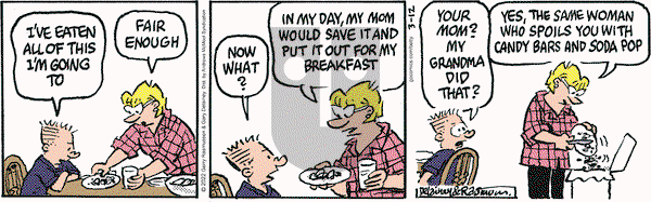 Betty - Saturday March 12, 2022 Comic Strip