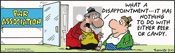 Frank and Ernest on Tuesday March 10, 2020 Comic Strip