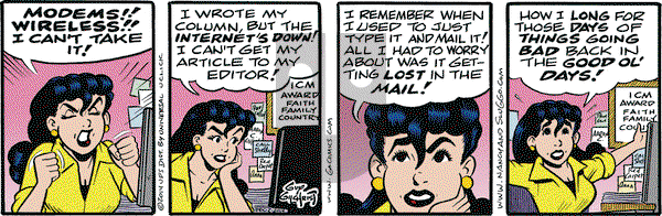 Nancy on Tuesday December 2, 2014 Comic Strip
