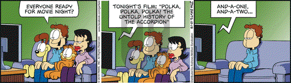 Garfield on Friday October 19, 2018 Comic Strip