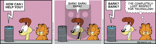 Garfield on Wednesday November 13, 2019 Comic Strip
