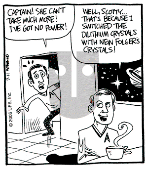 Reality Check on Tuesday July 11, 2006 Comic Strip