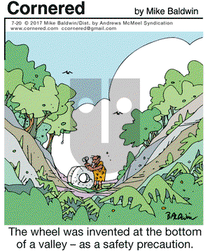 Cornered on Thursday July 20, 2017 Comic Strip
