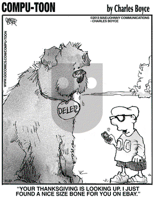 Compu-toon on Wednesday November 27, 2013 Comic Strip