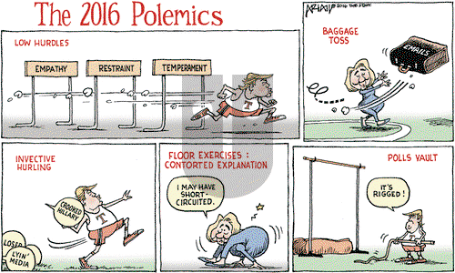 Robert Ariail on Thursday August 18, 2016 Comic Strip