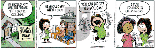 Baldo on Thursday April 9, 2015 Comic Strip