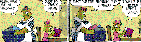 The Grizzwells on Wednesday July 12, 2017 Comic Strip