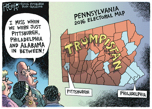 Rob Rogers on Monday November 14, 2016 Comic Strip