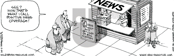 Non Sequitur on Saturday February 24, 2001 Comic Strip