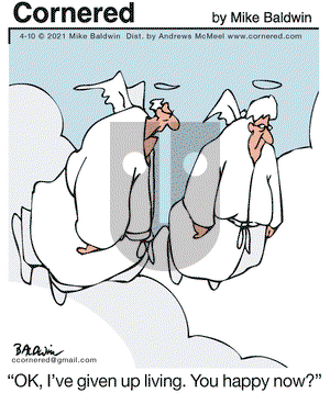 Cornered on Saturday April 10, 2021 Comic Strip