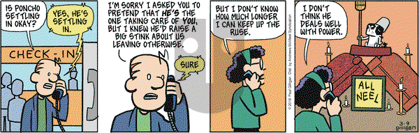 Pooch Cafe on Friday March 9, 2018 Comic Strip