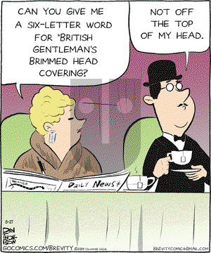 Brevity on Wednesday August 27, 2014 Comic Strip