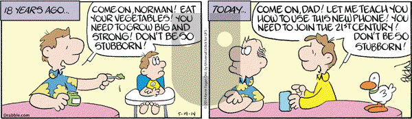 Drabble on Monday May 19, 2014 Comic Strip