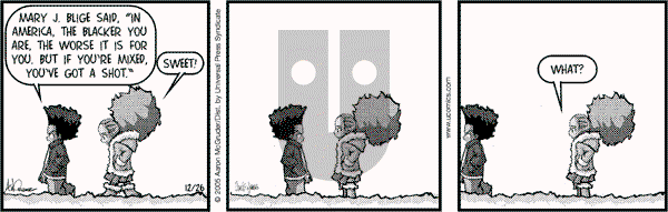 The Boondocks on Monday July 29, 2013 Comic Strip