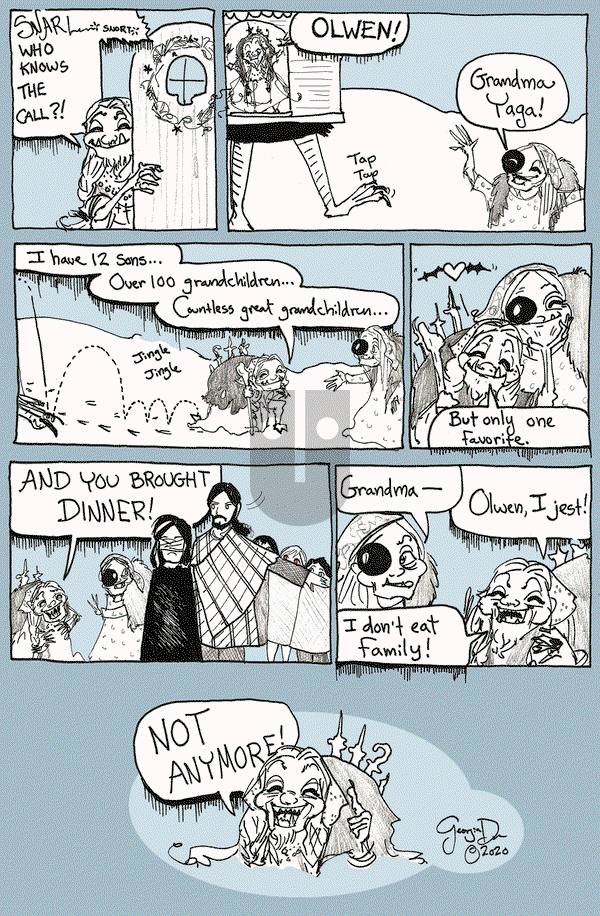 Swan Eaters on Monday November 30, 2020 Comic Strip