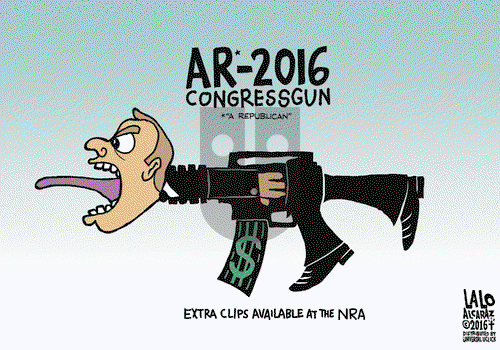 Lalo Alcaraz on Wednesday June 22, 2016 Comic Strip