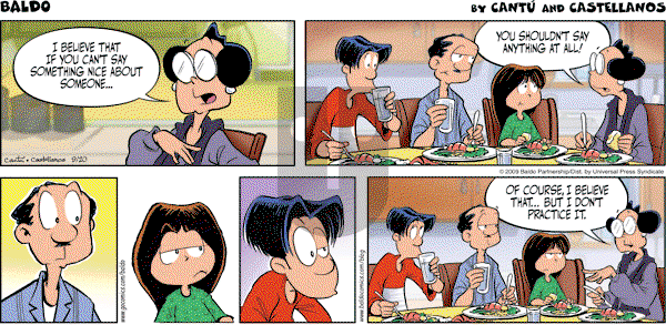 Baldo - Sunday September 20, 2009 Comic Strip