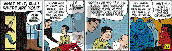 Rip Haywire on Thursday December 29, 2011 Comic Strip