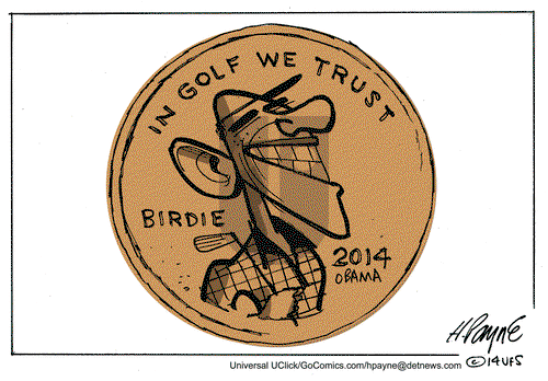 Henry Payne on Monday August 25, 2014 Comic Strip