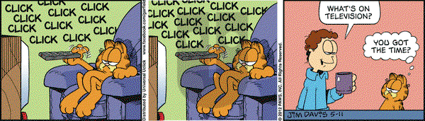 Garfield on Friday May 11, 2012 Comic Strip