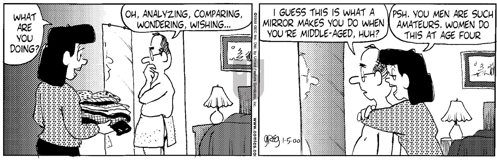 Luann - Wednesday January 5, 2000 Comic Strip