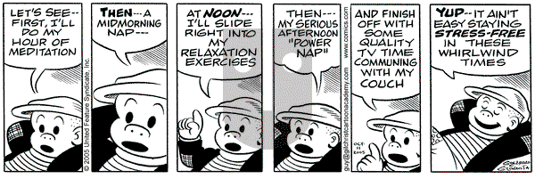 Nancy on Tuesday October 11, 2005 Comic Strip