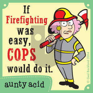Aunty Acid on Sunday October 12, 2014 Comic Strip