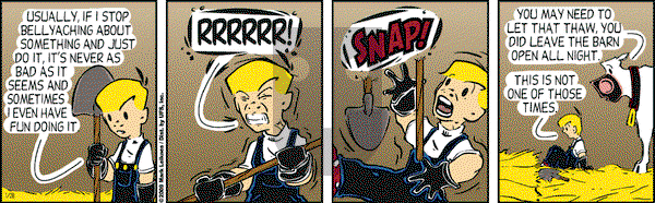 Cow and Boy Classics - Thursday November 30, 2023 Comic Strip