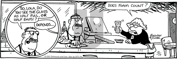 Lola on Sunday December 16, 2007 Comic Strip