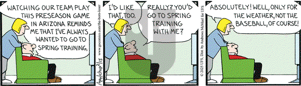 The Born Loser on Saturday February 15, 2025 Comic Strip