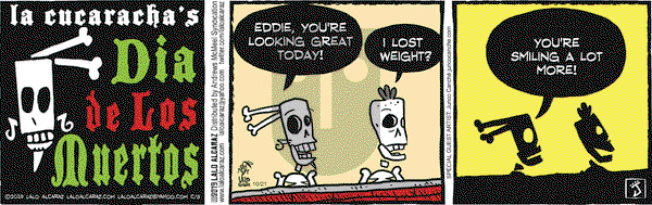 La Cucaracha on Monday October 21, 2019 Comic Strip