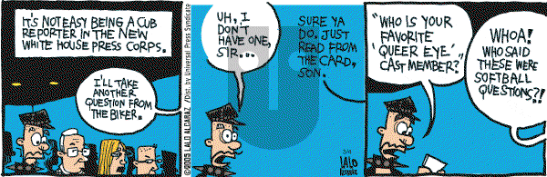 La Cucaracha on Friday March 4, 2005 Comic Strip