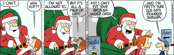 Baby Blues on Monday December 16, 2019 Comic Strip