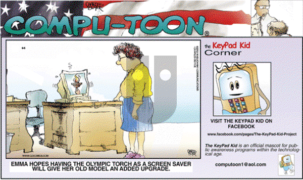 Compu-toon - Sunday August 5, 2012 Comic Strip
