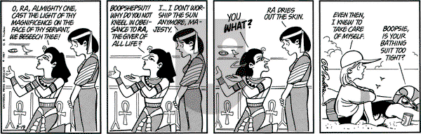 Doonesbury on Thursday March 19, 1987 Comic Strip