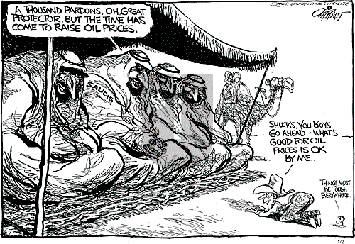 Pat Oliphant on Wednesday January 2, 2002 Comic Strip