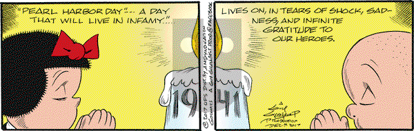 Nancy on Thursday December 7, 2017 Comic Strip