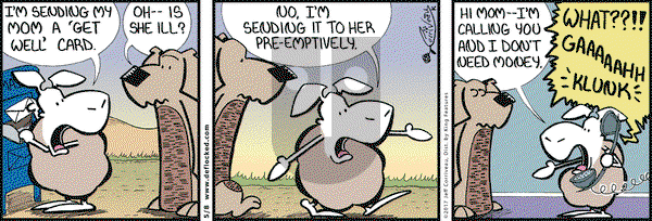 DeFlocked on Monday May 8, 2017 Comic Strip