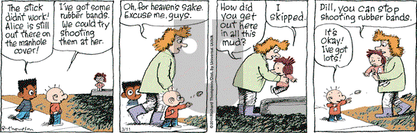 Cul de Sac on Friday March 11, 2016 Comic Strip