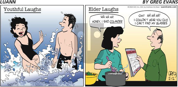 Luann - Sunday February 12, 2023 Comic Strip