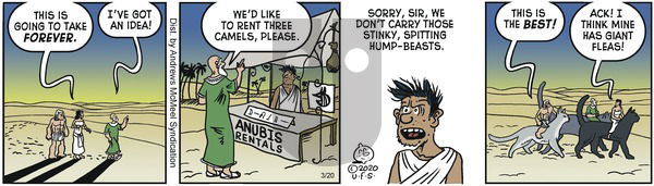 Alley Oop on Friday March 20, 2020 Comic Strip
