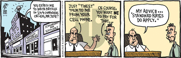 La Cucaracha on Tuesday May 19, 2009 Comic Strip