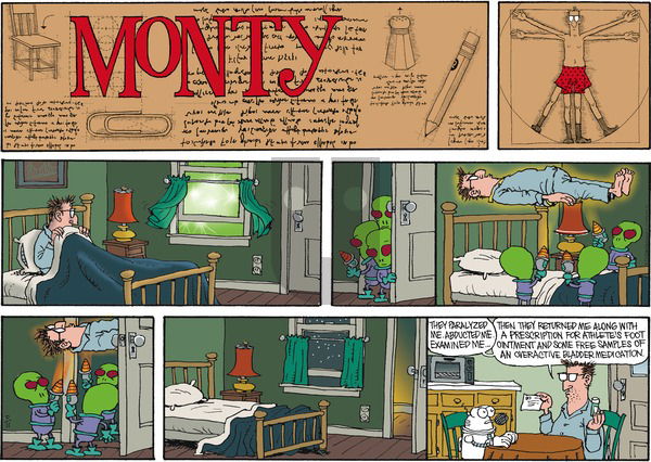 Monty on Sunday October 11, 2015 Comic Strip