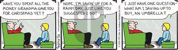 The Born Loser on Saturday January 18, 2020 Comic Strip