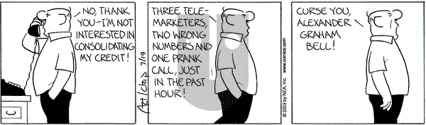 The Born Loser on Saturday July 19, 2003 Comic Strip